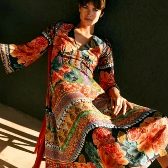 Farm Rio Rosario Dress Size Medium - Picture 3 of 11